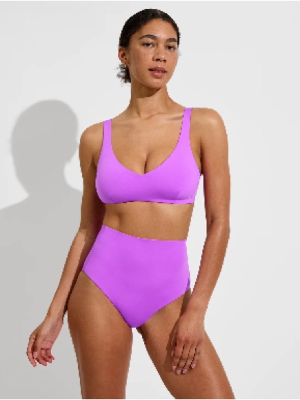 Left On Friday High Tide Bottom in Punch Purple NWT